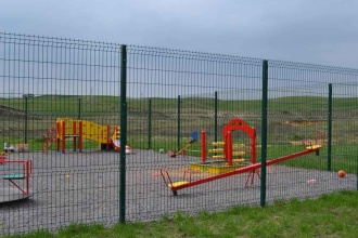 Забор на детскую площадку 100 метров фото в Лукоянове