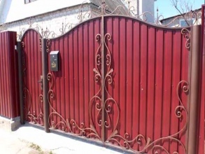 Калитка - пример 1 фото в Лукоянове