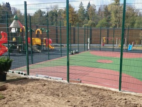 Забор на детскую площадку 50 метров фото в Лукоянове